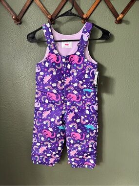 The Children's Place 2T Purple Snow Bib